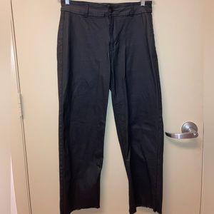 Denim & Co Wide Leg Black Pants